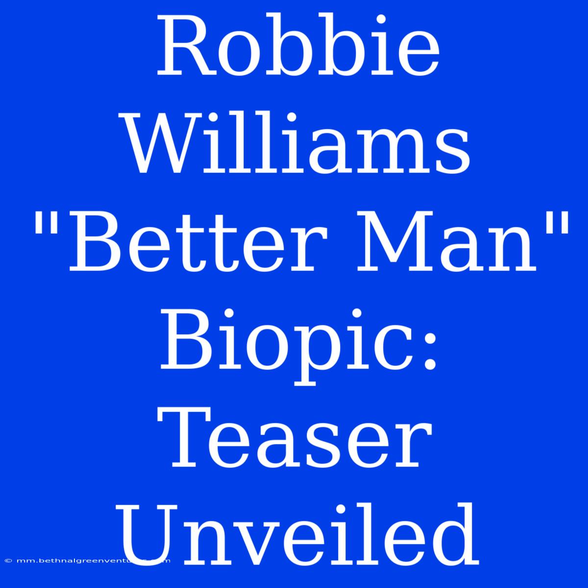 Robbie Williams 